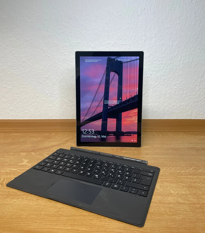 2-IN-1 TABLET/ULTRABOOK MICROSOFT SURFACE PRO 4 I5-6300u 256SSD WEBCAM 2736x1824 - Bild 2 von 3