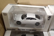 Greenlight PURSUIT 2022 DODGE CHARGER Police Plain Slick top SUV undercover