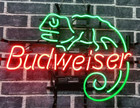 Lizard Beer 20"x16" Neon Sign Lamp Glass Decor Man Cave Bar Wall Hanging Am