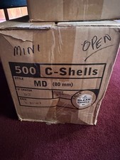 4 Boxes Of 500 Clear DVD/CD Mini C-Shell Cases