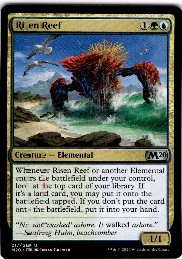 MTG Risen Reef Core Set 2020 Uncommon #217