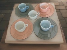 1940's Hazel Atlas 9 pc Little Hostess Party Tea Set