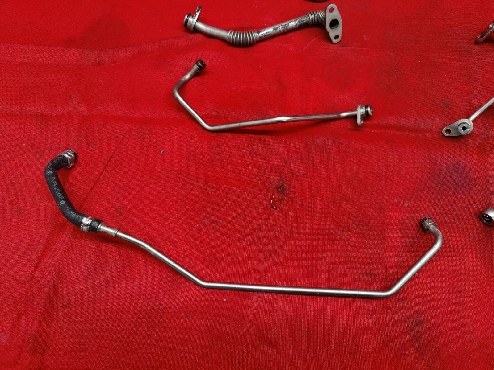 MASERATI GHIBLI LEVANTE ENGINE TURBO CHARGER OIL COOLANT HOSE DUCT TUBE BOOT SET