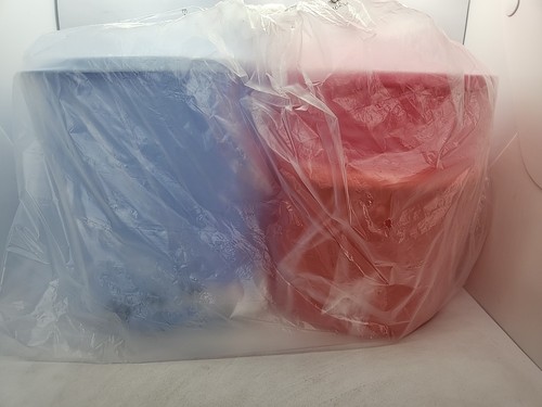 Set of 3 Tupperware Basic Bright Round Canister/ Containers-NIP - Picture 3 of 4