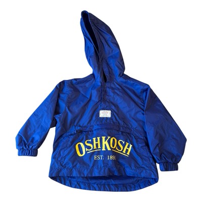 Vintage Oshkosh B Gosh The Genuine Article Royal Blue kids Rain