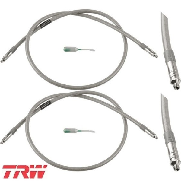 2X Bremsschlauch TRW MV090T 2 BremsschläUche Rechts Links-image