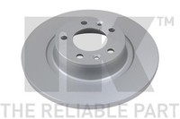 2X NK Bremsscheibe 313736 FüR CitroËN Fiat Peugeot Toyota