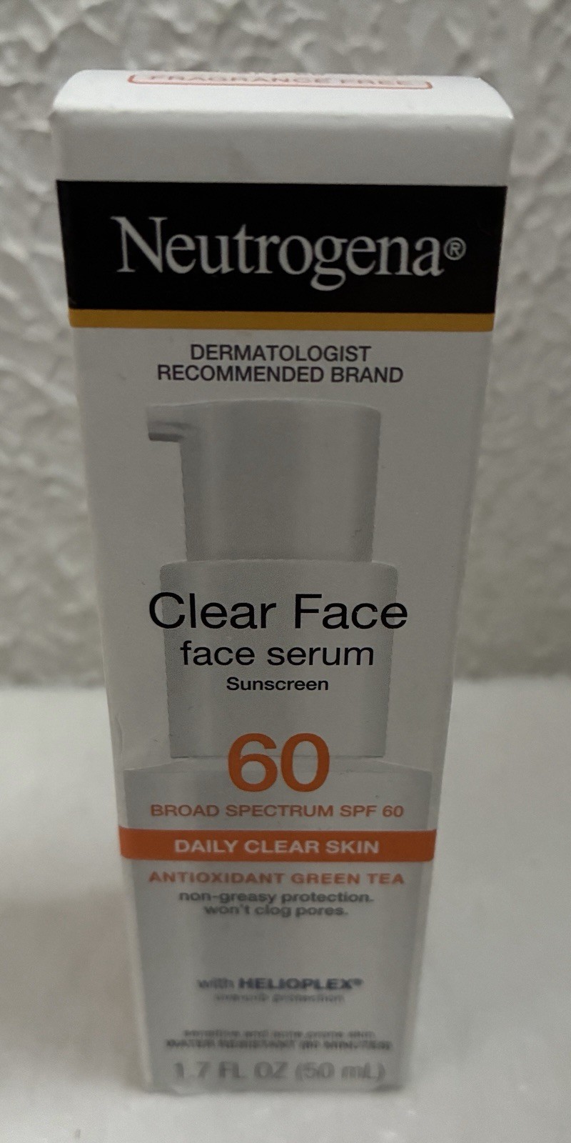 Sunscreen With Green Tea Spf 60 1.7 Oz Exp 09/2027