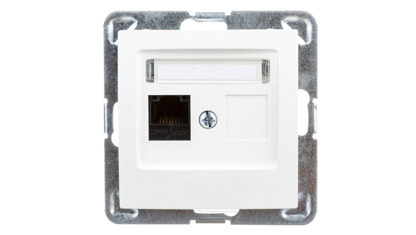 Computer Socket Single RJ45 IMPRESSION GPK-1Y/K/m/27