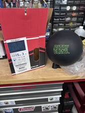 NEW - NIB 15lb Storm " PITCH BLACK " UNDRILLED - NIB