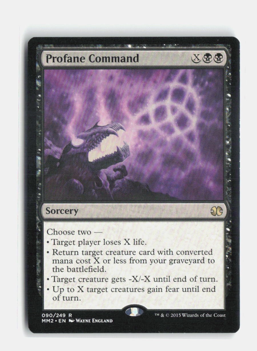 Profane Command 90 Modern Masters 2015 MTG NM