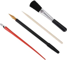 MAGICLULU, 4 Piece Scratch Painting Scratching Drawing Stick Sketch... 