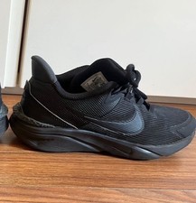 Nike black trainers #sneakers uk 4.5 eu 37.5 #niketrainers #blacktrainers