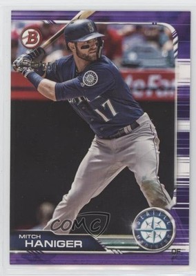 2019 Bowman Purple 79/250 Mitch Haniger #80 0c6
