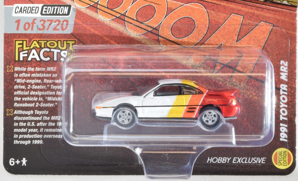Johnny Lightning 1991 Toyota MR2 - Hobby Exclusive 1:64 Diecast