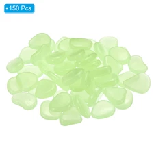 150Pcs Glow Rocks 20-30Mm Glow Pebbles Decoration in the Dark Luminous Stones De