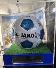 Barrow AFC V Salford City Signed Team Jako Match Football 29/12/2018 Prog Print