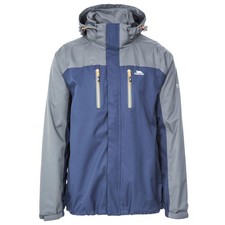 Trespass Mens Wooster Waterproof JacketXXS Navy  TP4064