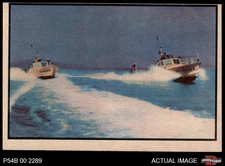 1954 Bowman Power for Peace #21 Small Boats - Big Job! 4 - VG/EX