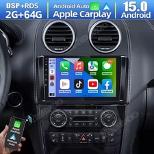 Für Mercedes Benz ML/GL Klasse W164 X164 64G Carplay Android15 Autoradio GPS Nav Für Mercedes Benz ML/GL Klasse W164 X164 64G Carplay Android15 Autoradio GPS Nav