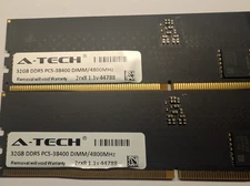 A-Tech (micron) 64GB (2x32gb) RAM Kit DDR5 4800mhz CL40 UDIMM