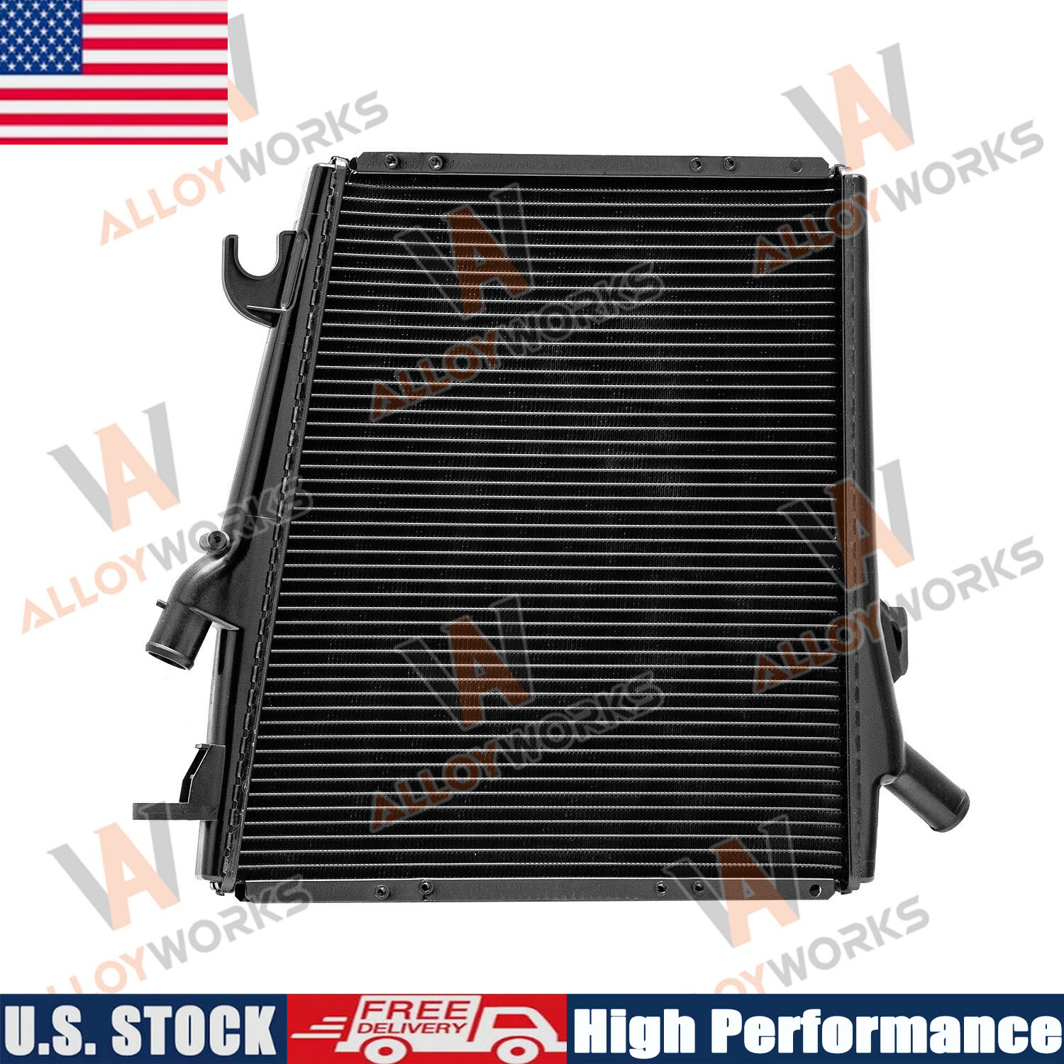 Aluminum Core Water Radiator For 2010-15 Ferrari 458 Italia Spider 262837 ALLOY