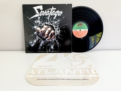   SAVATAGE   Power Of The Night 1985 VINYL/LP 1.Press US (Atlantic Records)