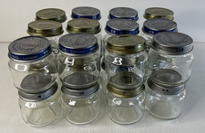 24-2.5oz Baby Food Glass Jars with Lids No Labels Clean - Crafts-Christmas Tree