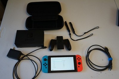 Nintendo Switch 32GB Handheld Console - Neon Red/Neon Blue
