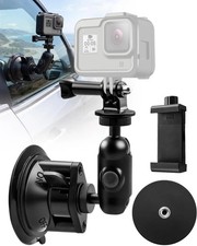 Magnet Camera Mount Magnetic Suction Cup Mount for GoPro 13/12 DJI Osmo Action