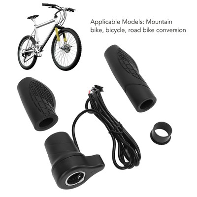 76X SM Plug Left Hand E-Bike Speed Governor Scooter Twist Throttle Grip w9