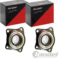 2X Maxgear RADLAGER-SATZ Vorne Passend FÜR Mitsubishi Galant Lancer Space