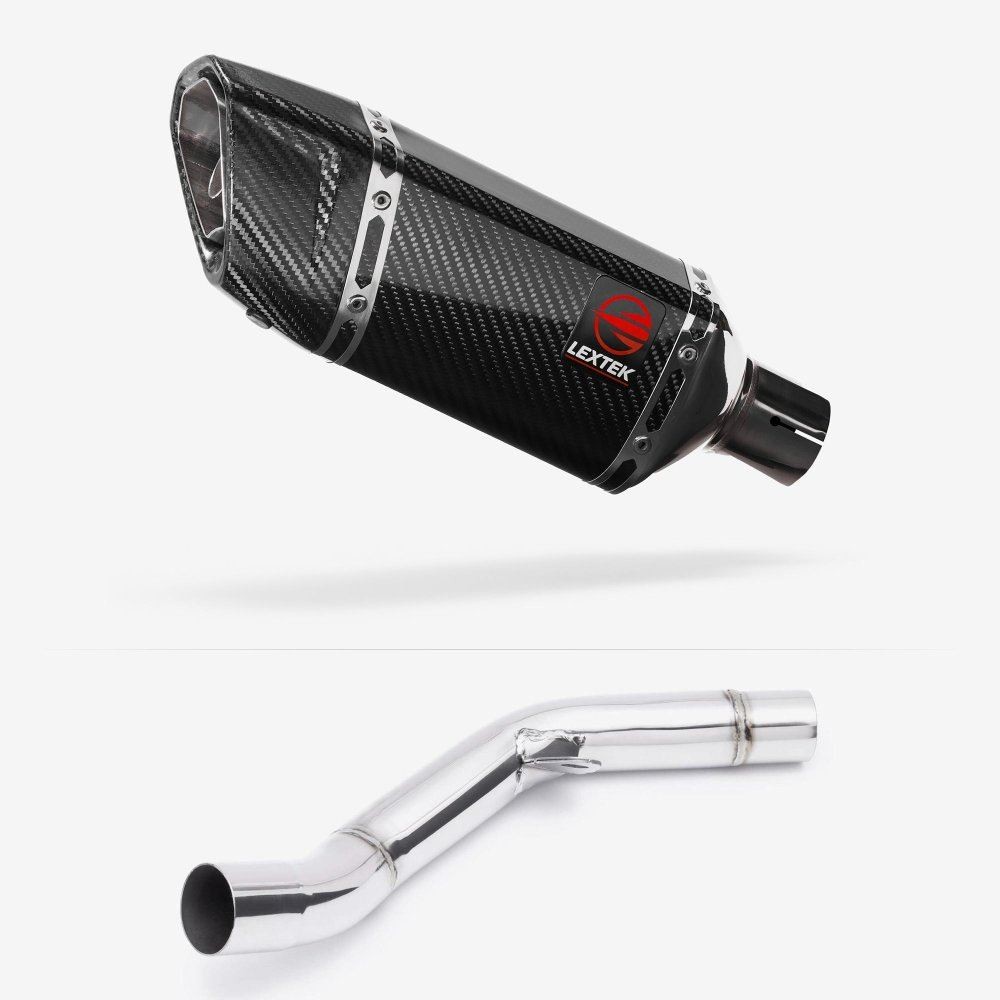Lextek SP11C  Exhaust 200mm with Link Pipe for Kawasaki Z800 (13-16)