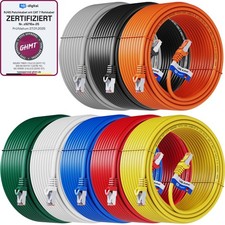 Cavo patch CAT 7 cavo grezzo cavo di rete LAN DSL Ethernet cavo raw 0,25 m - 50 m