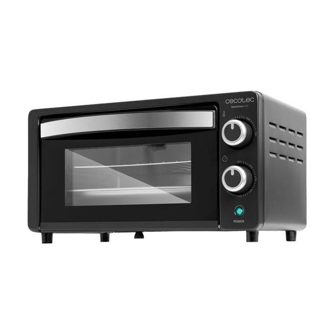 Mini Forno Cecotec 03816 10L Nero 1000W | Ideale per Monolocale e Ufficio