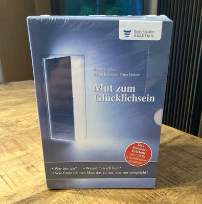 Mut zum Glücklichsein   Bodo Schäfer, Das Seminar mit 7 DVDs und Handbuch