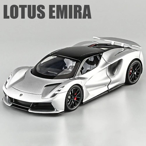 1:24 Lotus Evija Supercar Alloy Diecast Car Model Sound & Light Kids Toy Gift - Picture 9 of 15