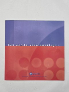 Niederlande Euro Starterkit 2001 KMS Een eerste kennismaking Zalmkit Gut