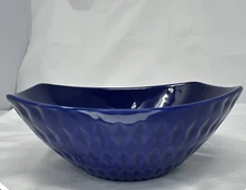 BOWL MANHATTAN OVERandBACK Blue STONEWARE BOWL