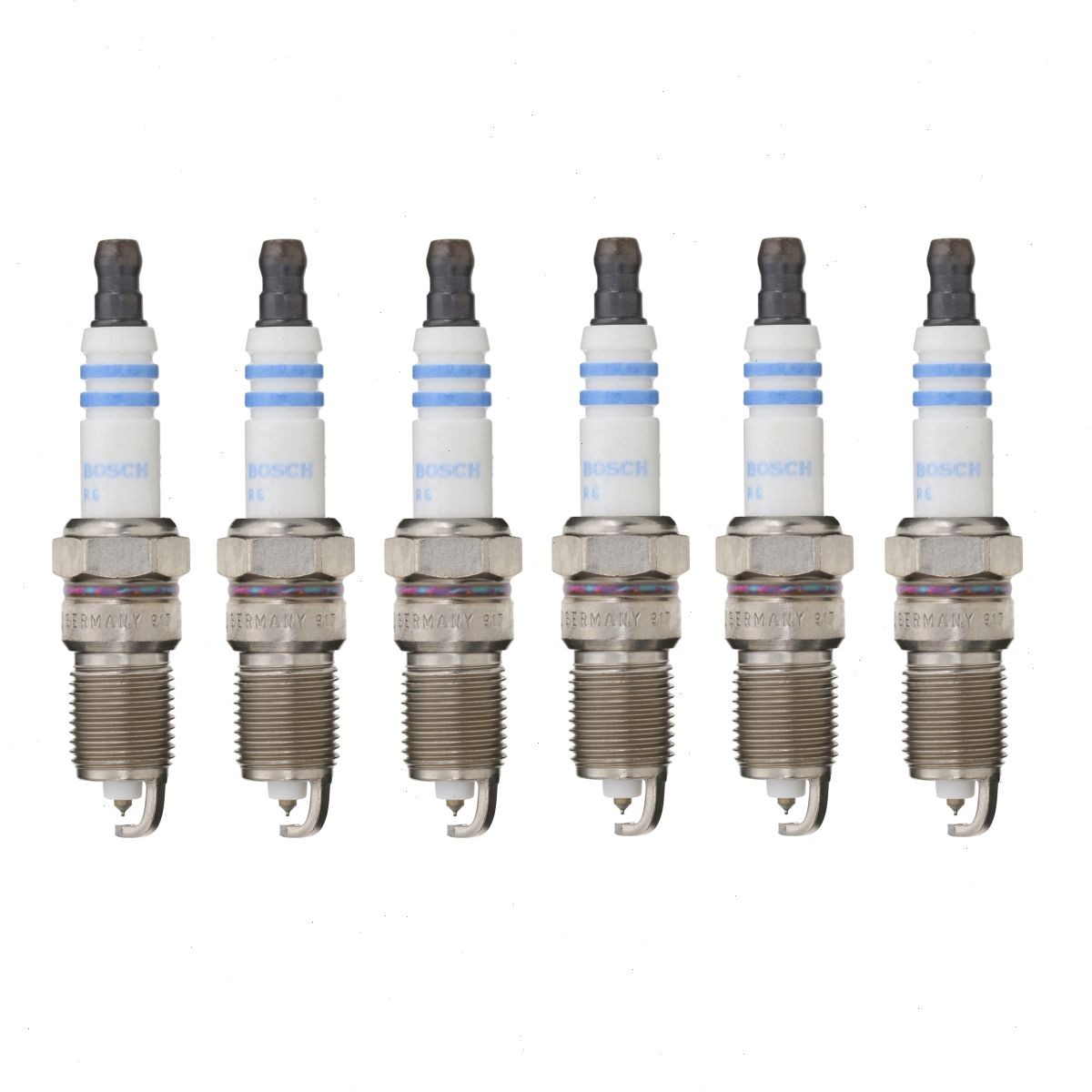 6 pc Bosch Double Iridium Spark Plugs for 1992-1993 Buick LeSabre 3.8L V6 me