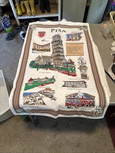 Italian Dish Towels Lot Of Three 33x21