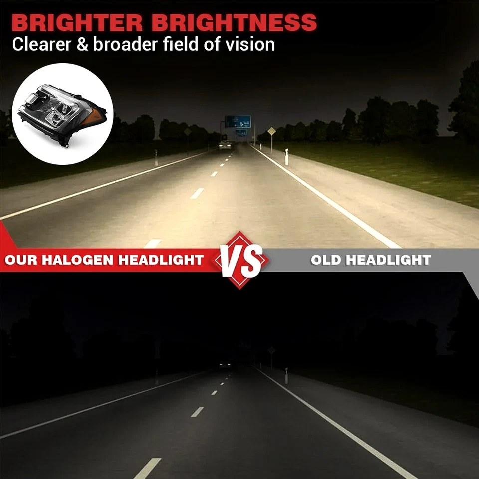 For 2018-2021 Ford Expedition LED Left Right Headlight JL1Z13008J JL1Z13008K - Image 3 of 4