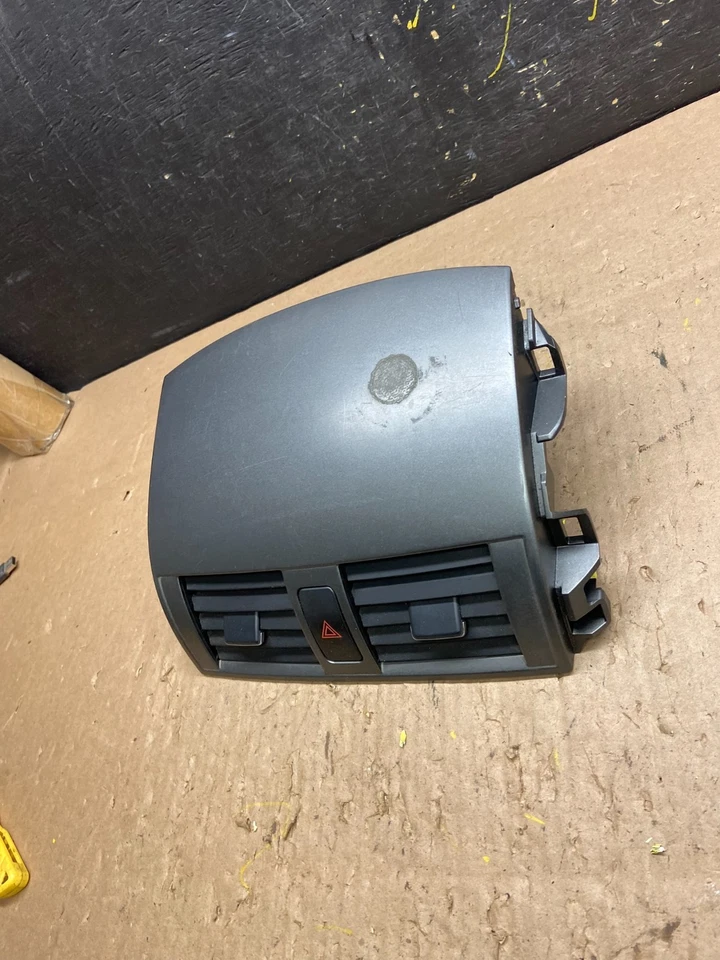 Toyota Corolla 2009-2011 tablero central aire acondicionado calefacción ventilación aire moldura T6025 DG Foto 2 de 4