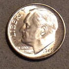 1946-S ROOSEVELT DIME I-274 FREE SHIPPING