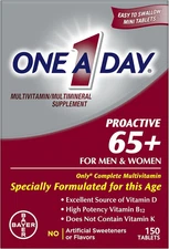 One A Day Proactive 65+, Mens & Womens Multivitamin, Supplement with...