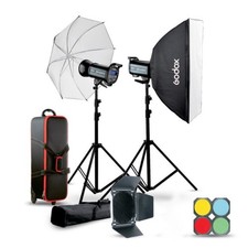 GODOX QS600II 2-LIGHT STUDIO FLASH KIT