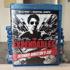 The Expendables Extended Director's Cut Blu-ray - DVD Very Good Stallone - F