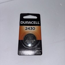 Duracell Lithium Coin Battery 2430 1 Pack NEW