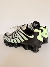 Nike Shox TL Vapor Green Black AV3595-300 Size 10 Excellent Condition