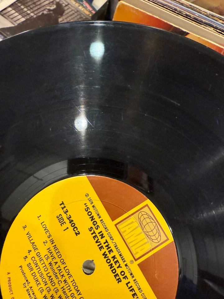 STEVIE WONDER 4X VINYL LP LOT SONGS IN THE KEY OF LIFE  INNERVISIONS FULLFILL - Image 2 of 4